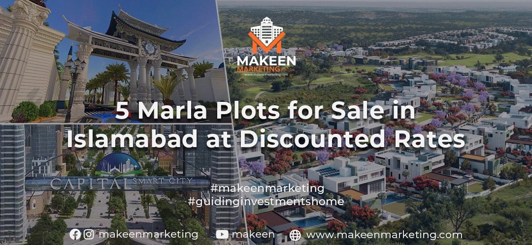 5 Marla Plots for Sale in Islamabad at Discounted Rates
