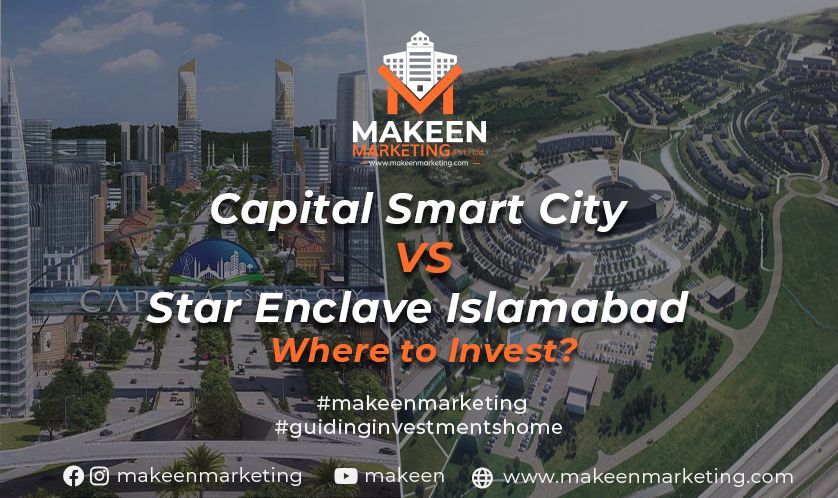 Capital Smart City VS Star Enclave Islamabad | Where to Invest?